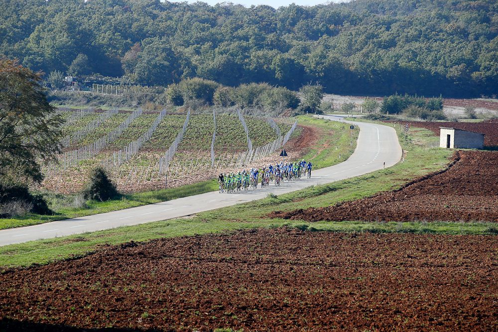Tinkoff-Saxo riders train this week in Poreč, Croatia.