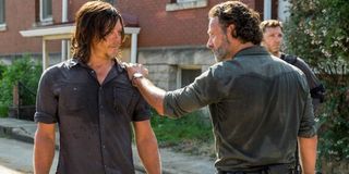 Rick and Daryl in The Walking Dead.