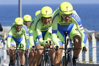 Tinkoff-Saxo in the stage 1 TTT