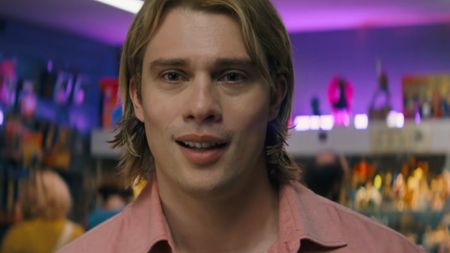 Adam looking forward in awe.