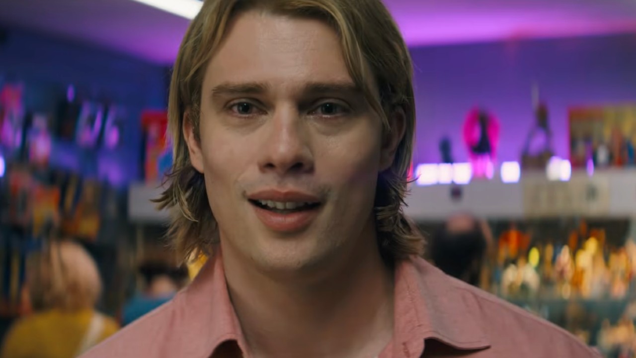 Adam looking forward in awe.