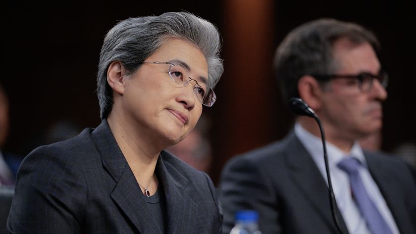 AMD&#039;s Lisa Su, with her head turned 