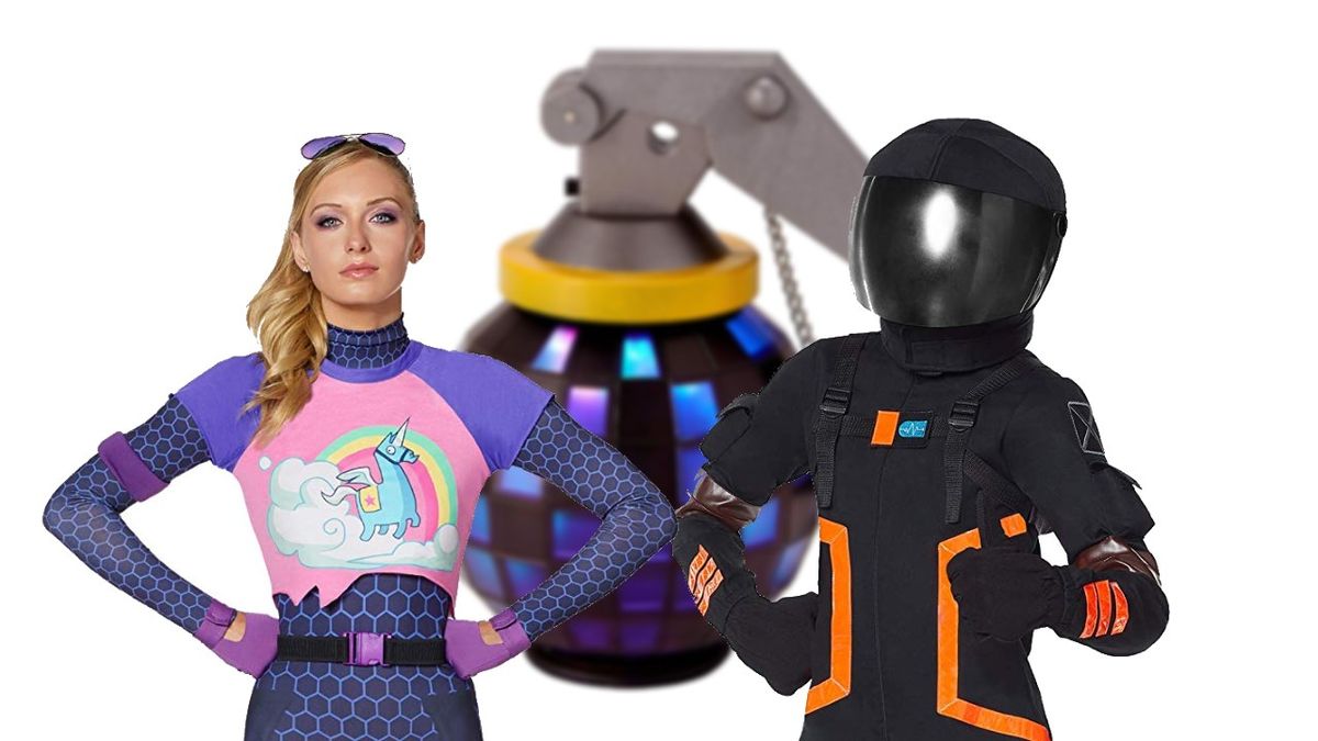 fortnite halloween costumes and accessories turn you into dark voyager and beyond gamesradar - triceratops de fortnite