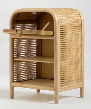 Where Saints Go rattan bedside cabinet