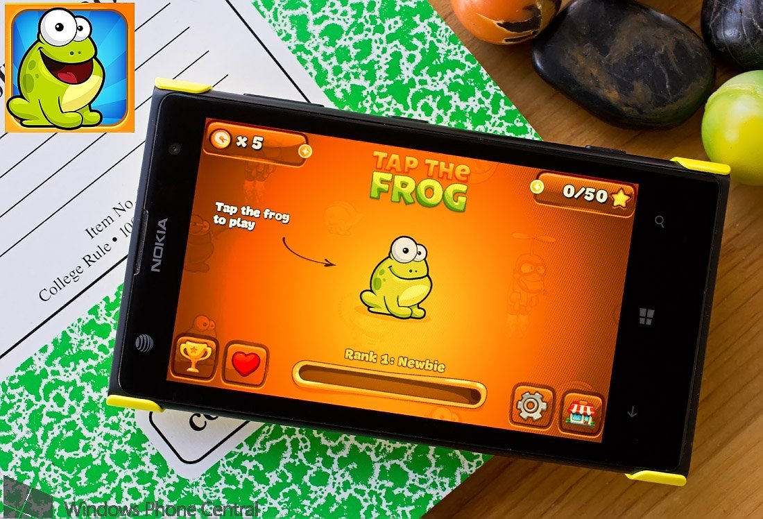 Official Tap The Frog game hops into the Windows Phone Store | Windows  Central