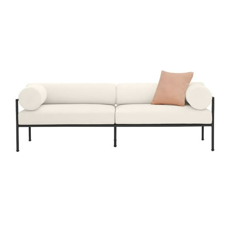 Tov Furniture Vera Cream Performance Fabric Outdoor Sofa