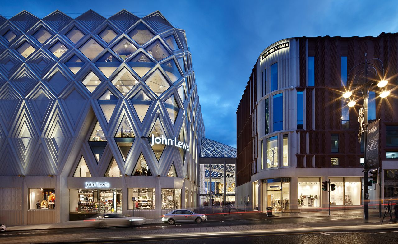 Acme&#039;s Victoria Gate retail complex is a modern take on historic Leeds arcades