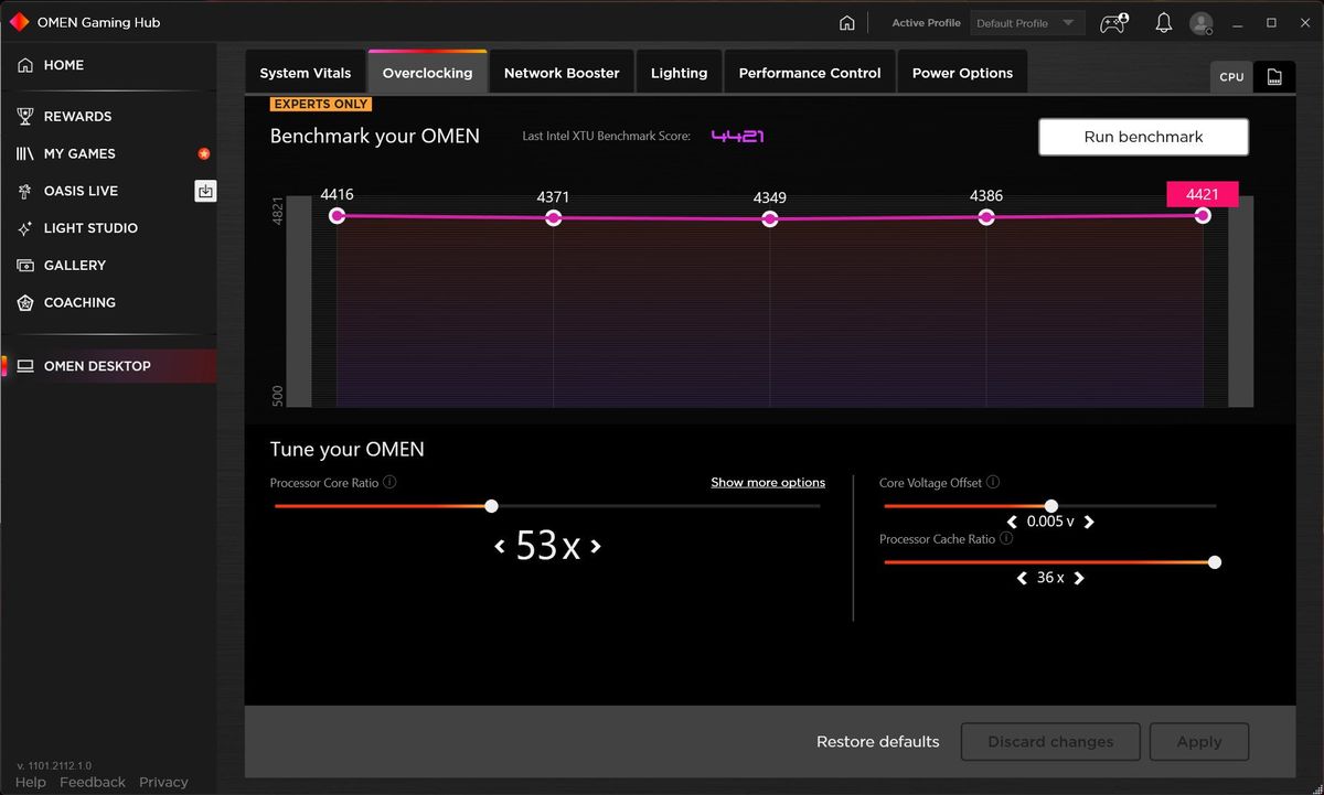 HP Omen Gaming Hub