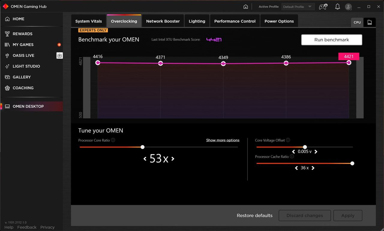 HP Omen Gaming Hub