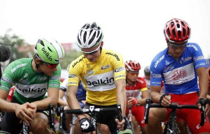 Moreno Hofland (Belkin) still inthe race lead