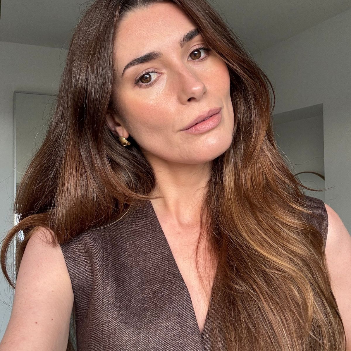 A selfie of beauty editor Eleanor Vousden