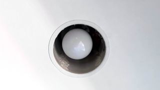 Ring A19 smart light bulb during testing