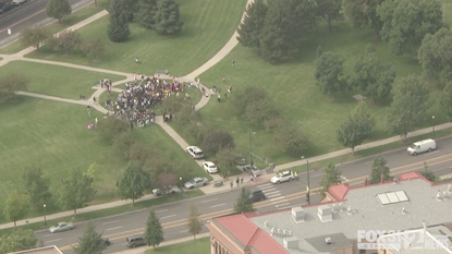 Denver students march in protest of DACA rescindment.