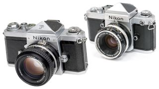 Nikon F and Nikon F2 cameras