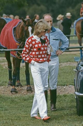 Diana At Polo