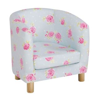 The Range Just4Kidz Country Flowers Childrens Tub Chair