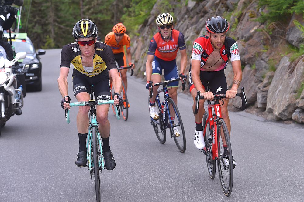 Select lead group near the end of stage 7