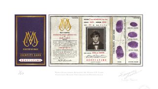 Illustration of Ministry of Magic identity card