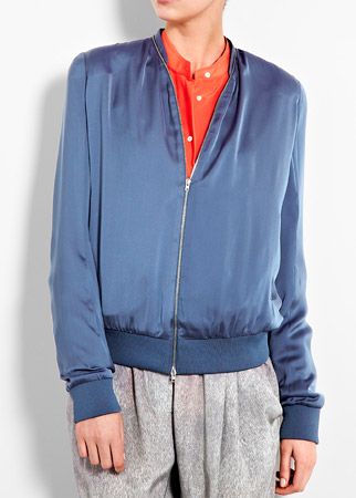 Acne bomber jacket, £240 - sport luxe - designer fashion - shopping - marie claire