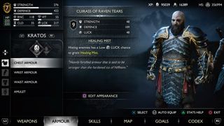 God of War Ragnarok best armor sets