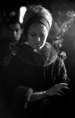 Brigitte Bardot in Paris, France, in January 1962