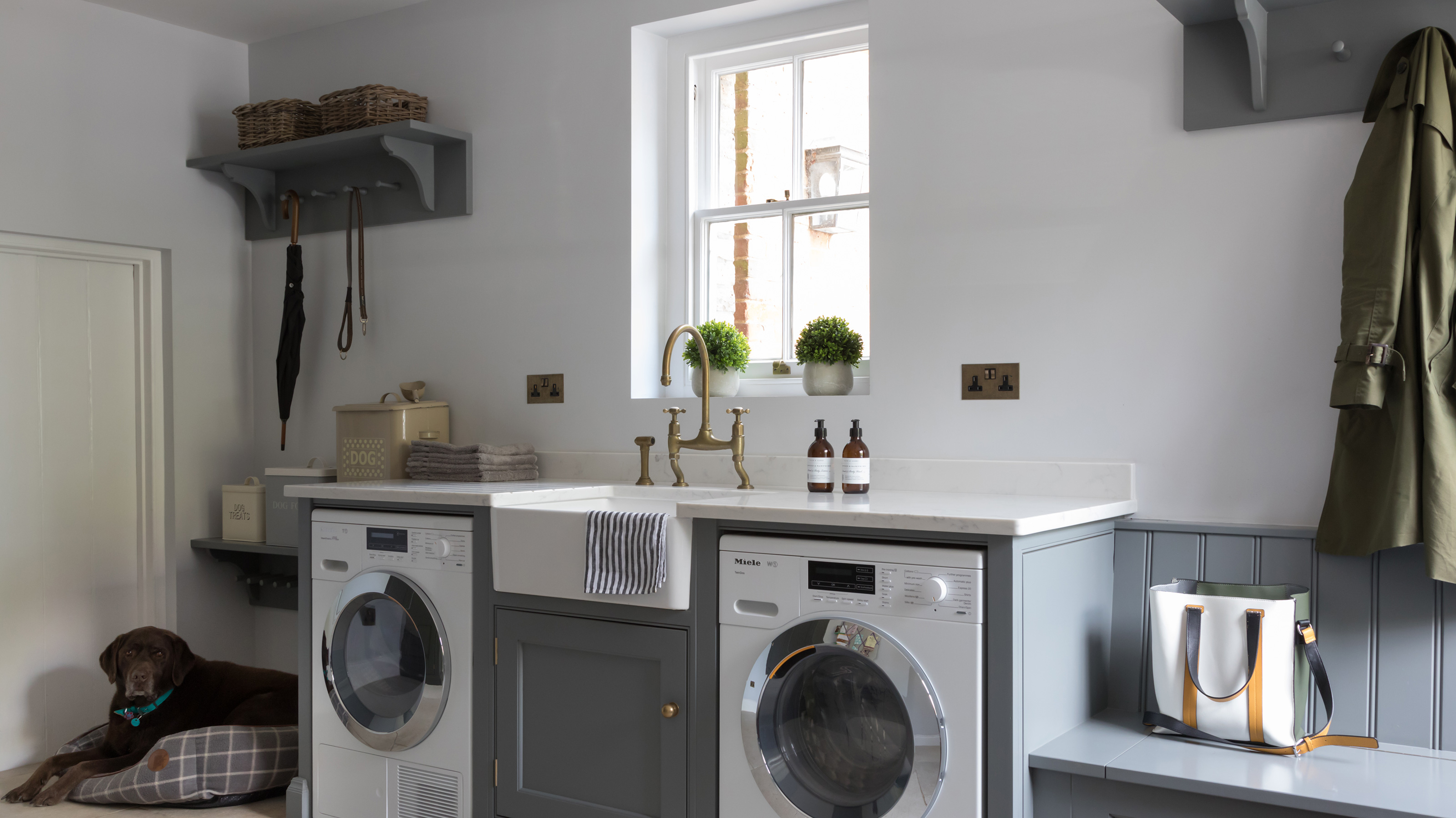 Clever Storage Ideas Make This Laundry Room Multifunctional