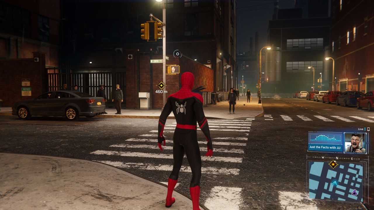 Spiderman Remastered upscaling