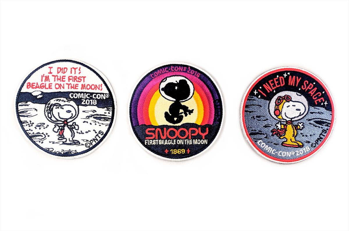 Peanuts Snoopy 50th Anniversary Button Authentic