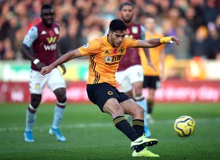 Raul Jimenez added Wolves second late on