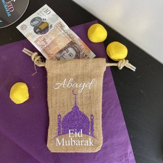 Eid Personalised Money Gift Bag