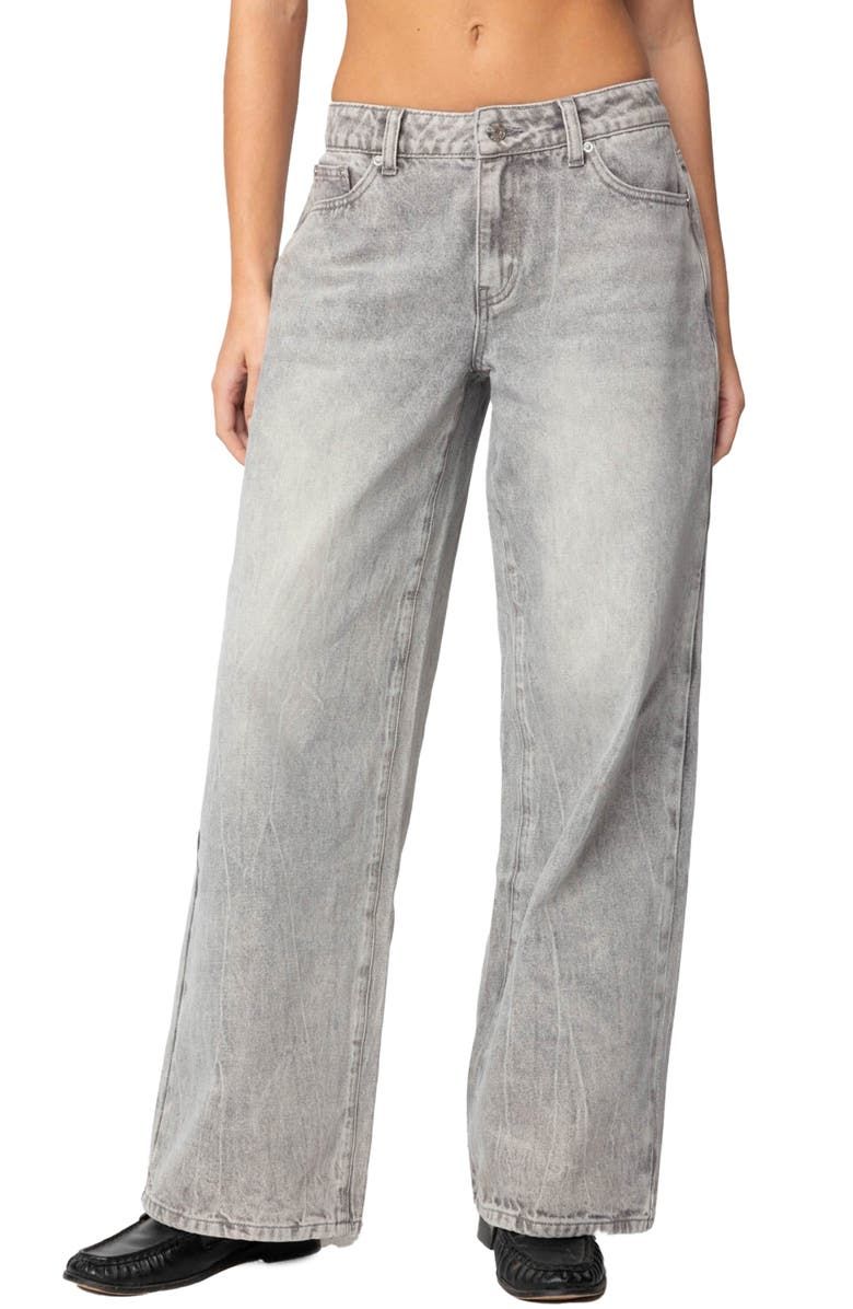 Magda Low Rise Wide Leg Jeans