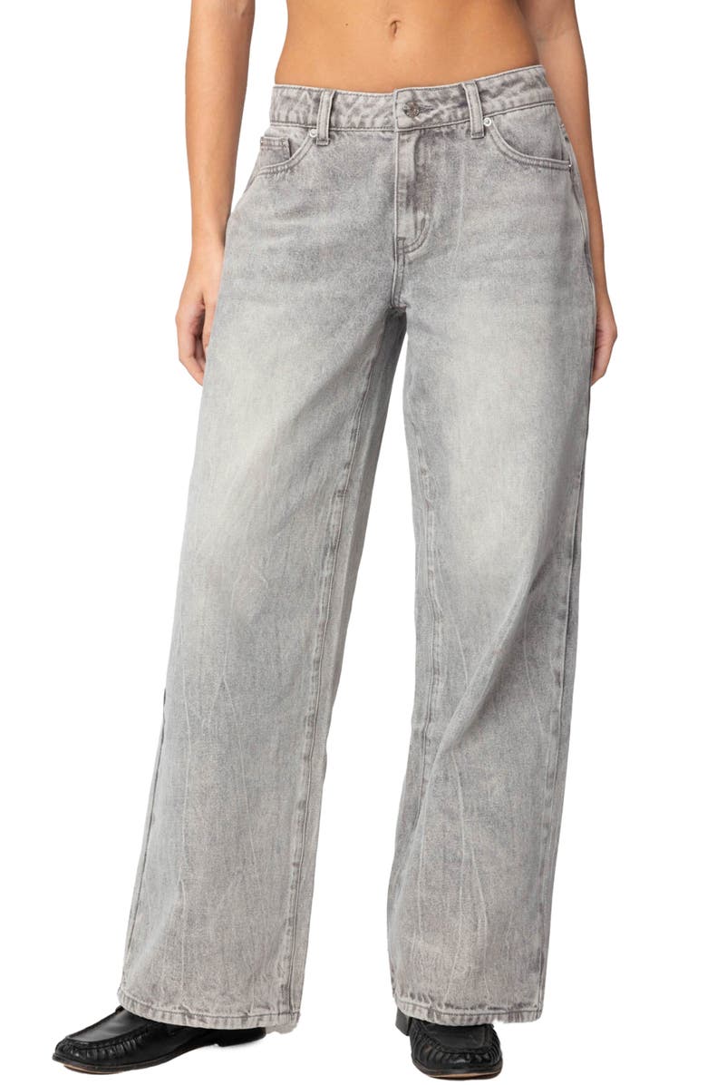 Magda Low Rise Wide Leg Jeans