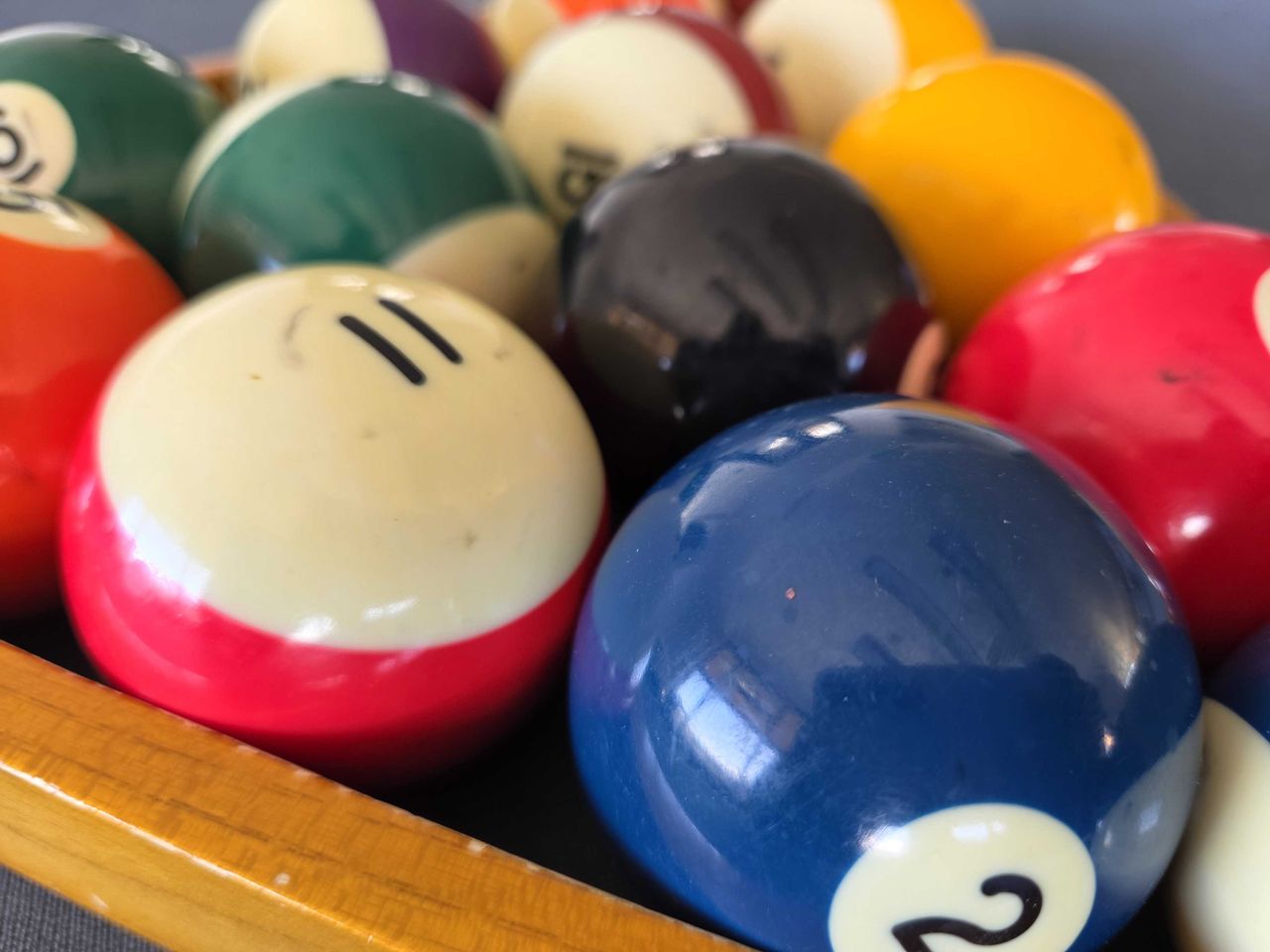 Billiard balls