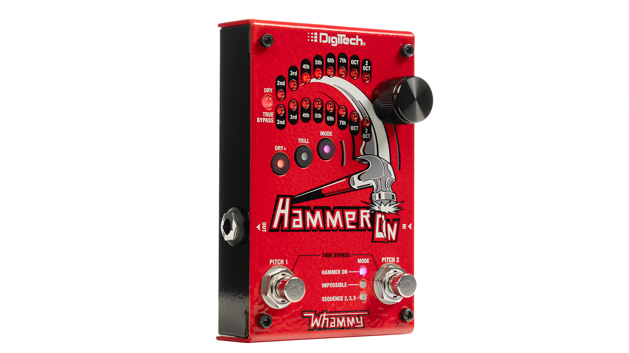 A photo of the DigiTech HammerOn Pitch Shifter pedal