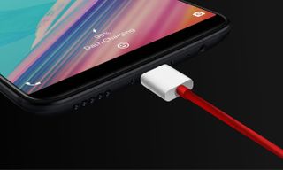 Fast charging on the OnePlus 5T (Credit: OnePlus)