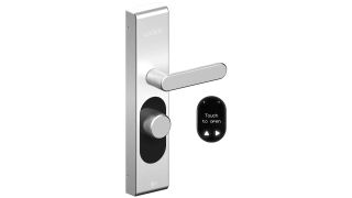 LOQED Touch Smart Lock on white background