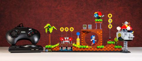 Lego Sonic the Hedgehog - Green Hill Zone hero image of the full set