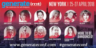 Generate New York event graphic shows all the speakers' faces