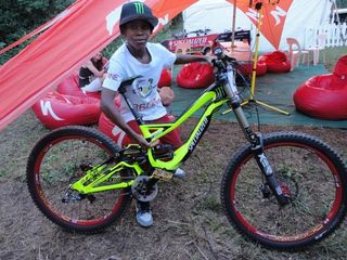 Songo.info racer Theo Ngubane will be the first black downhiller on the South African Mountain Bike Worlds team in Pietermaritzburg