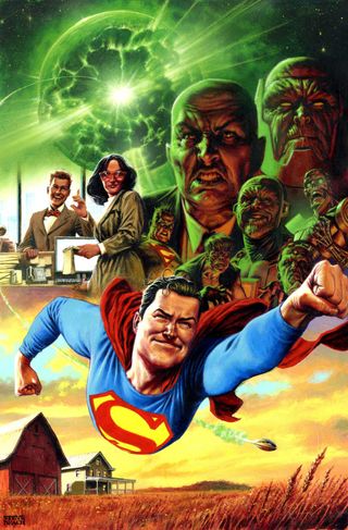 Action Comics #1047 cover by Steve Beach