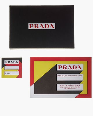 Prada invitations