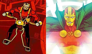 Orion and Mister Miracle in DC Comics