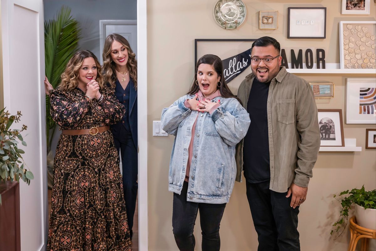 The Great Giveback with Melissa McCarthy and Jenna Perusich on HGTV, Discovery Plus