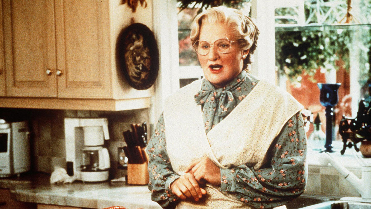 Robin Williams in Mrs. Doubtfire