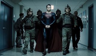 Superman in U.S. military custody in Man of Steel