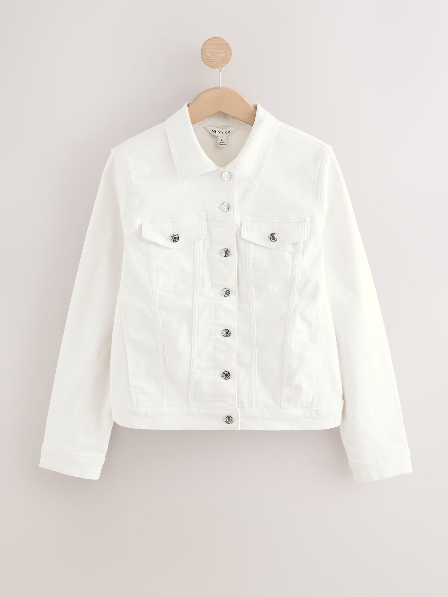 White Denim Jacket