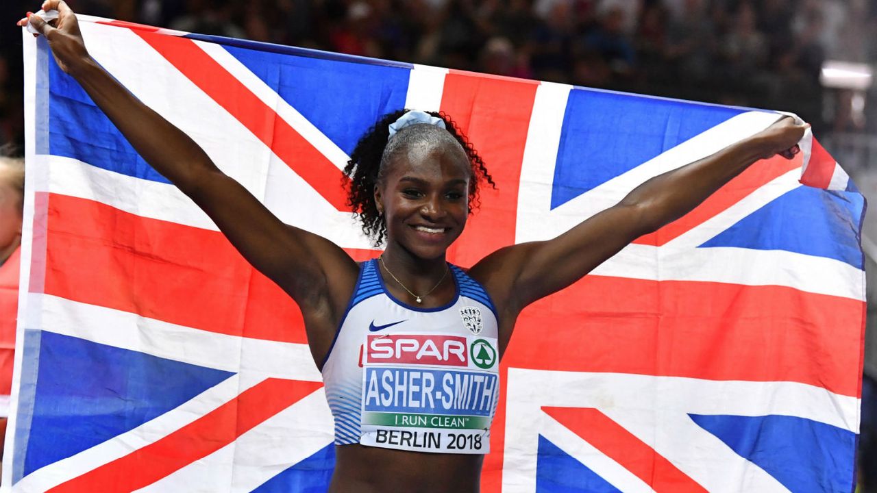 Dina Asher-Smith 100m European Athletics Championships Berlin