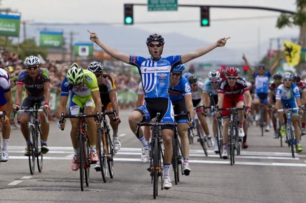Jacobe Keough (USA) UnitedHealthcare Pro Cycling Team wins stage 4 at Tour of Utah