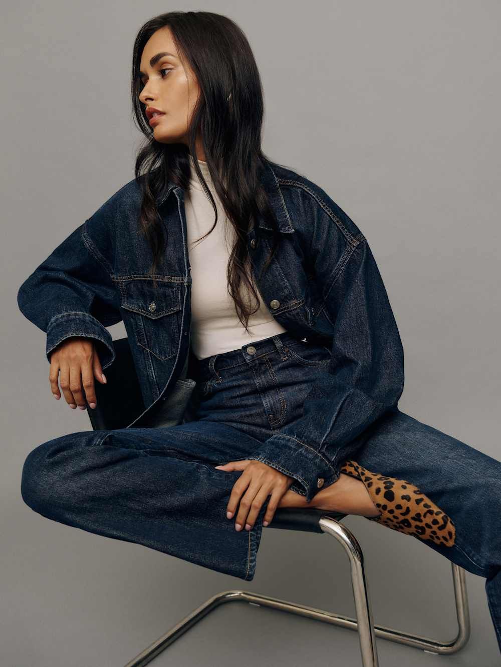 Brooks Oversized Denim Jacket