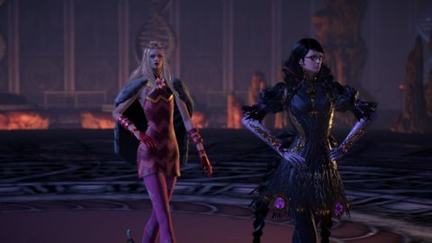 Bayonetta 3 Jeanne and Bayonetta cutscene